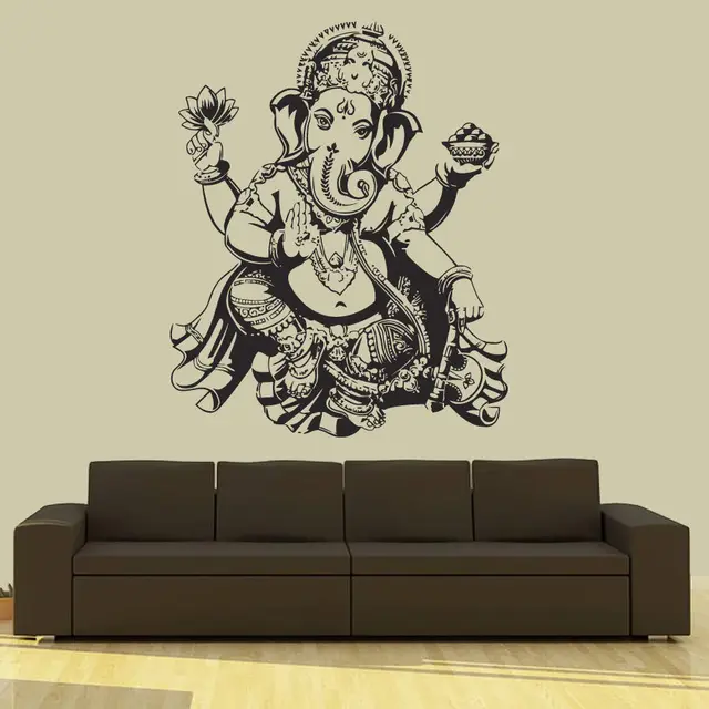 Buddha Dance Indian Hinduism Wall Sticker Home Decor Wall Decal