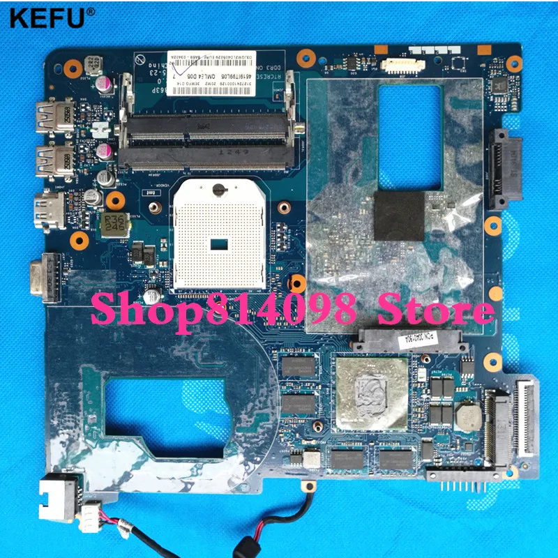 حاسوب محمول عالي الجودة اللوحة لسامسونج NP355V4C NP355V5C QMLE4 LA-8863P BA59-03567A BA59-03568A HD7600 اختباره بالكامل