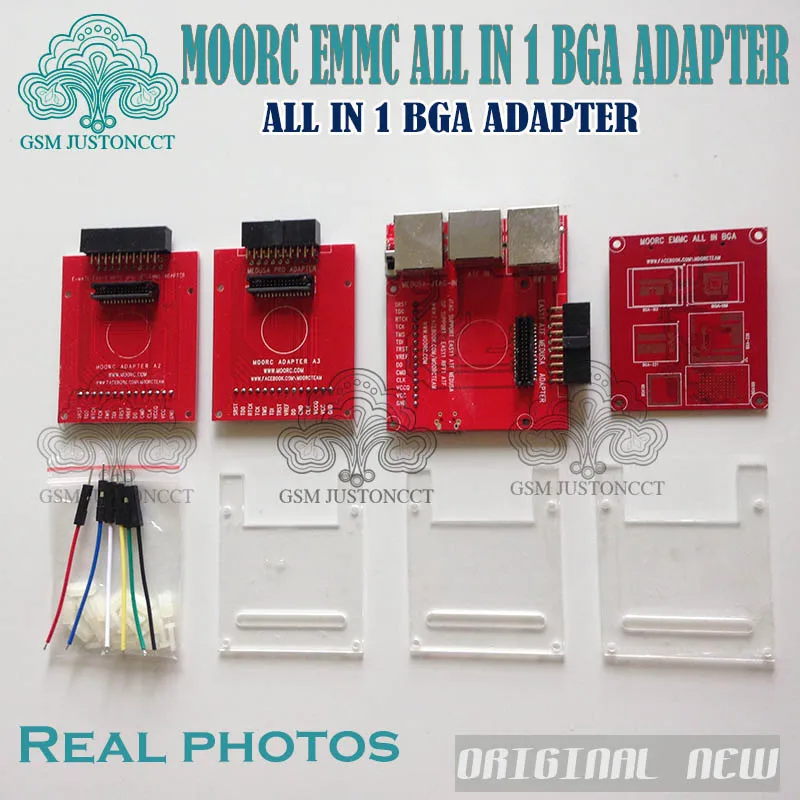 Новейший обновленный адаптер MOORC JTAG ISP все в 1 для RIFF легкий PRO MEDUSA EMMC коробка ATF с