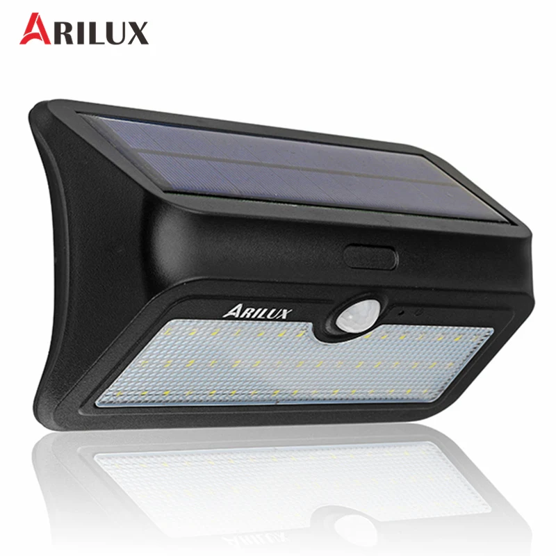 

ARILUX AL-SL13 46 LEDs Solar Lamp Wall Light SMD2835 PIR Motion Sensor Garden Lamp Waterproof Security Outdoor Lamp