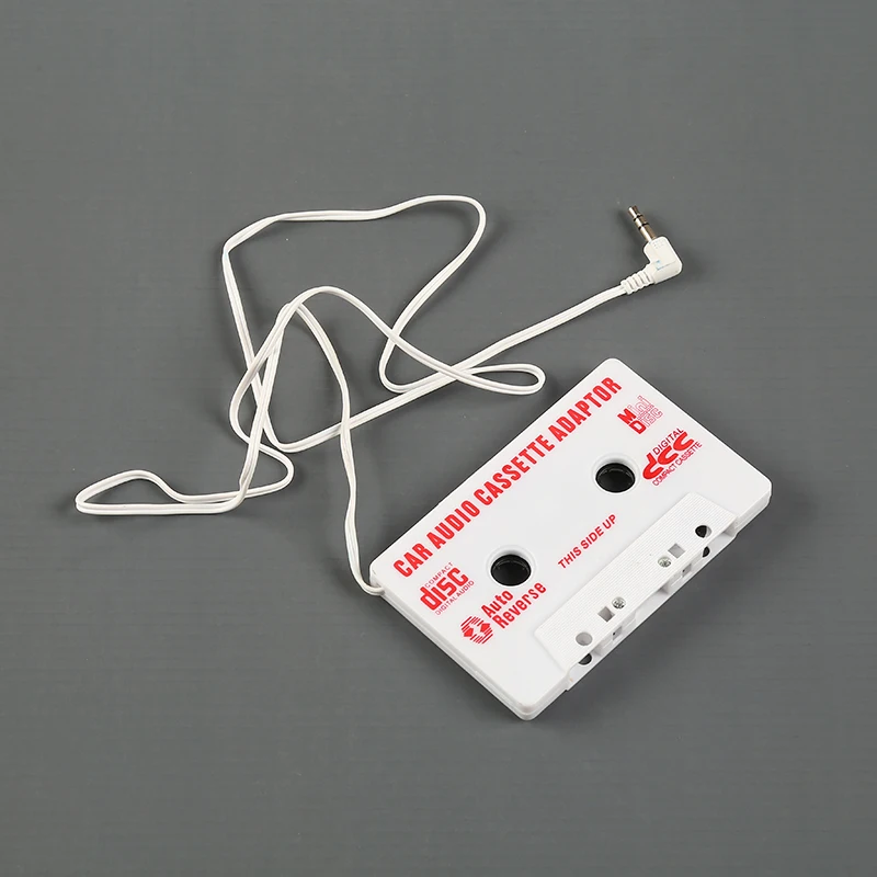 Аудио адаптер конвертер Белый Музыкальный адаптер Лента Кассетный адаптер автомобильный аудио смарт-лента в форме кассеты классический MP3 автомобильный Стайлинг
