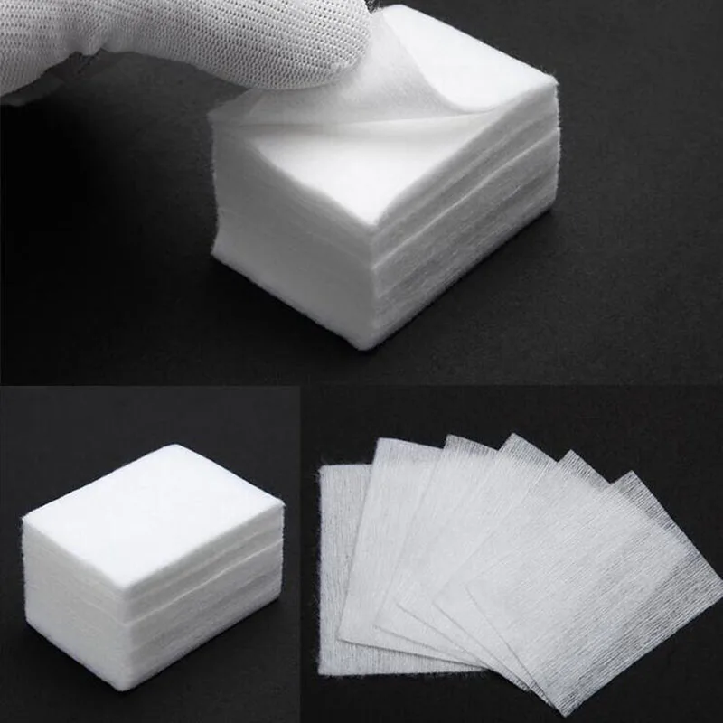 900 шт. безворсовые салфетки для снятия лака ногтей|lint-free wipes|nail remover wipesremover nail |