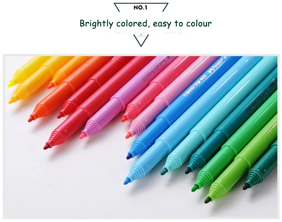 Marcador da Arte do Caminhão do Conector da Pena Ideal para Livros Adultos da Coloração das Crianças 33 da Aguarela da Ponta de Faber Castell Manga Quadrinhos Presente 18 Marcadores da arte