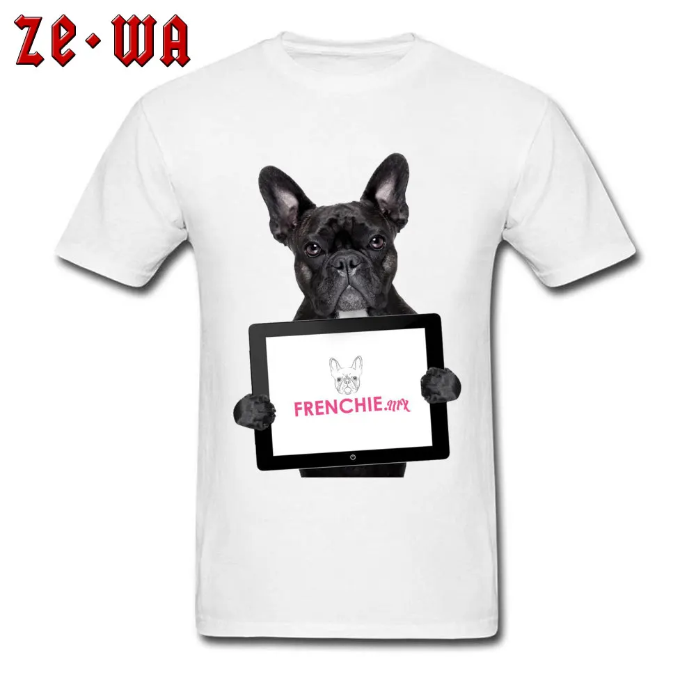 

Free Shipping Mens T Shirt Bad Bulldog Frances Frenchie Puppy Dog Anime Tee Shirts Best Gift Custom Print Shirt Men Tshirt New