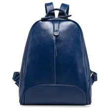 2016 New Fashion Women's Backpack GENUINE LEATHER Women School Bag Small Shoulder Bags Women Casual Day Back Packs Travel Bag fashion genuine leather women s backpacks girls students school bag shoulder bags women casual back packs travel bag