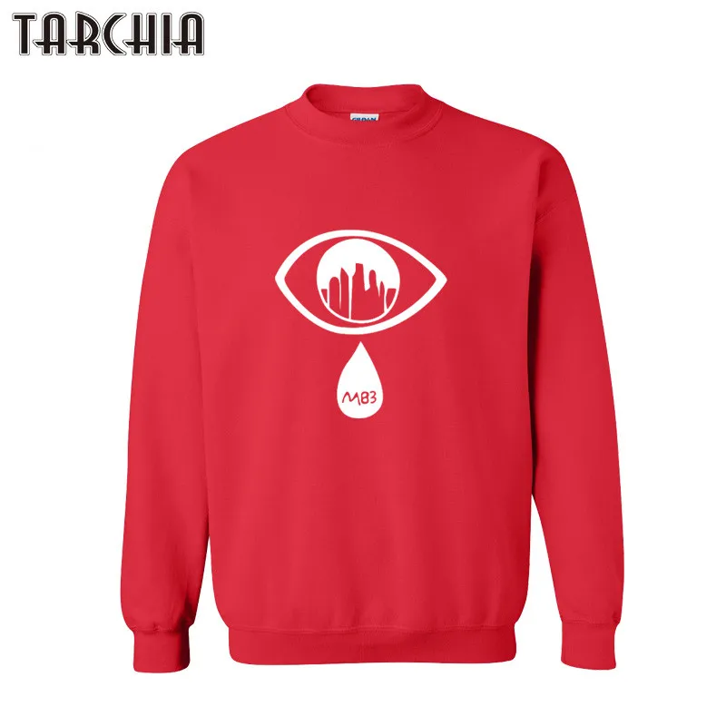TARCHIA Модные мужские осенние пуловеры с круглым вырезом и длинными рукавами Harajuku