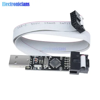 

USBasp USBISP 3.3V / 5V AVR Programmer USB ATMEGA8 ATMEGA128