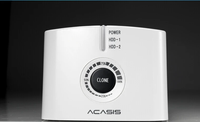 

Acasis BA-12US 3.5-Inch SATA USB3.0 Dual Hard Drive HDD Docking Station Hard Disk Offline Cloning Duplicator Box 10072TW