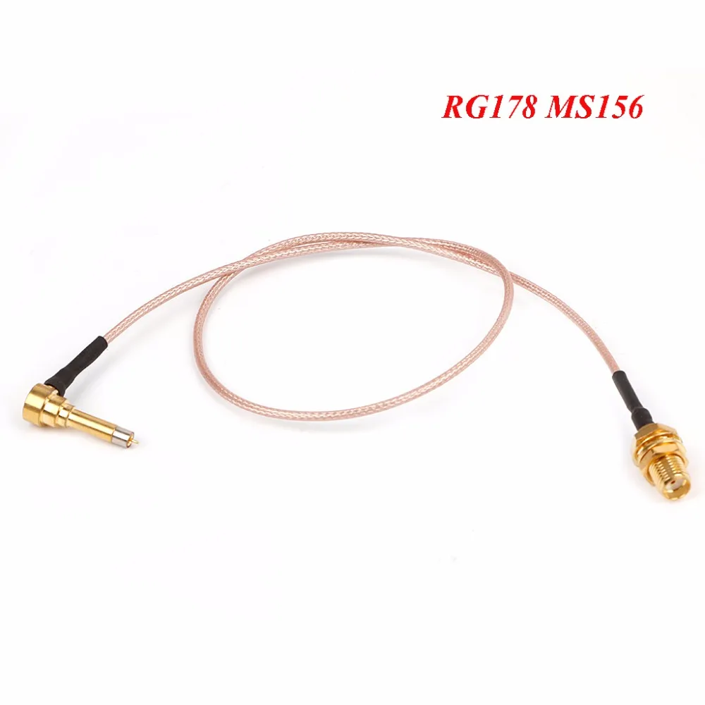 

BGEKTOTH MS156 Plug Male To SMA Female Test Probe RG178 RG316 Cable Leads 35cm