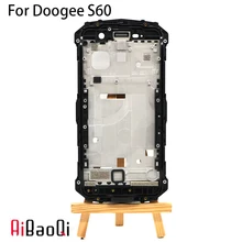 AiBaoQi ЖК-дисплей на переднюю раму, для сборки, запасные части для 5,2 дюйма Doogee S60 телефон+ 3 М клей