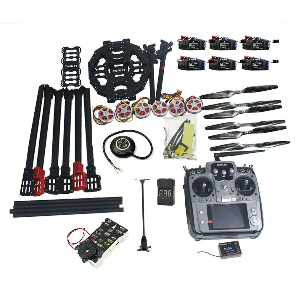 ARF/PNP полный комплект Hexacopter GPS Drone летательных аппаратов рама FY690S мотор 750KV PIX 2.4.8 32