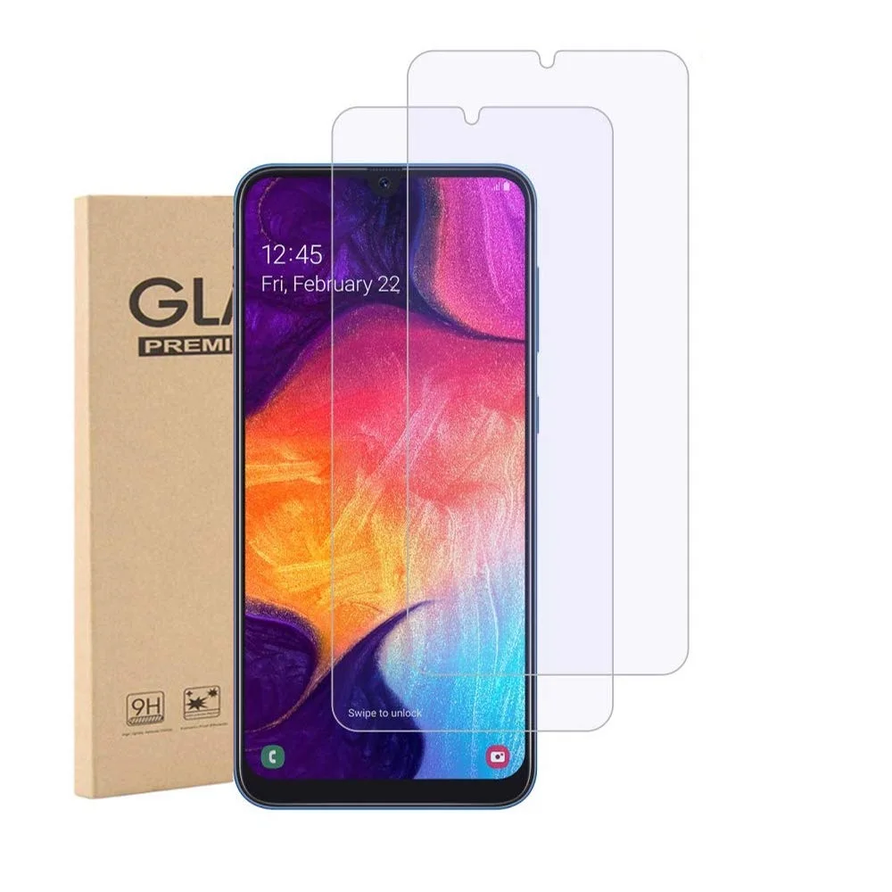 Для Samsung Galaxy A20 защитная пленка из закаленного стекла 9H Взрывозащищенная Передняя