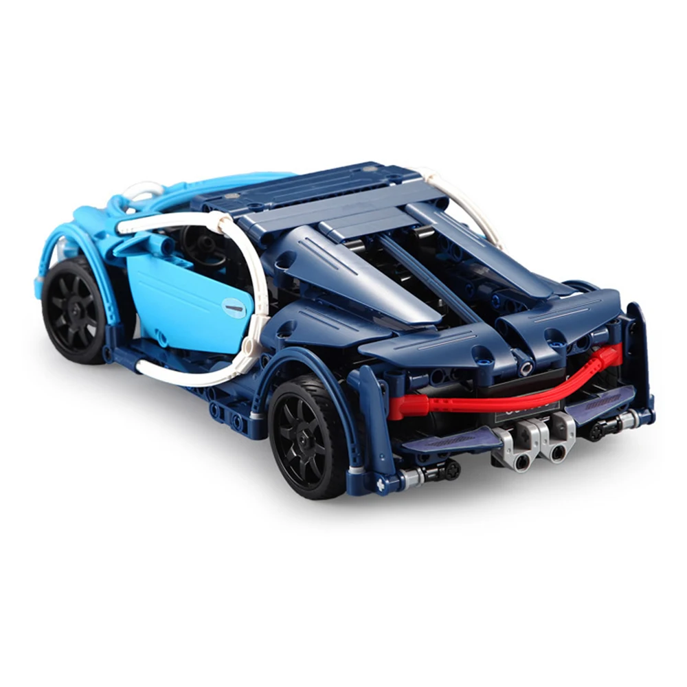 Technic Bugattied Супер гоночный автомобиль чугун модель строительные блоки кирпичная
