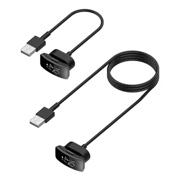 

50pcs 15cm/100cm USB Replacement Charging Dock Station Cable Cord Charger for Fitbit inspire/inspire HR Bracelet