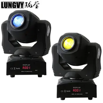 

Free Shipping 3pcs/Lot Mini Spot 60W LED Spot Light With Gobo&Color Wheel 9/11chs For Disco Dj Party Equipment