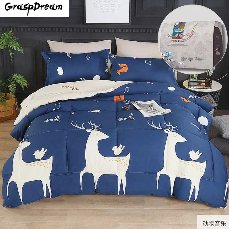 

Goose Down Quality Comforter thicken 10 pounds frosted winter super warm single quilt spring autumn blanket double bedroom quilt