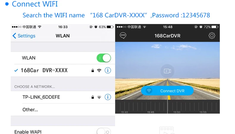 Mini WIFI Car DVR FHD1080P Camera Digital Registrar Video Recorder Dash Cam (16)