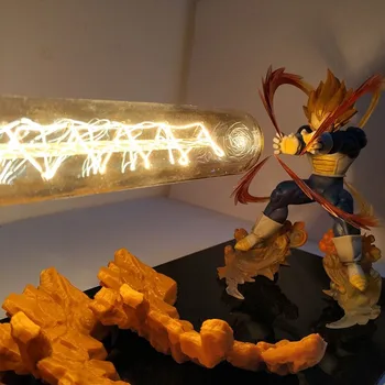 

Dragon Ball Z Vegeta Led Lamp Super Saiyan Dragon ball Lamp Vegeta Action Figure Table Led Light Decorative Room