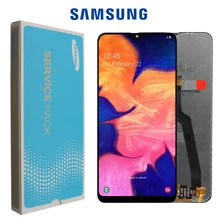 6," ЖК-дисплей для samsung Galaxy A10 A105 A105F SM-A105F ЖК-экран Замена дигитайзер сборка+ сервисная посылка