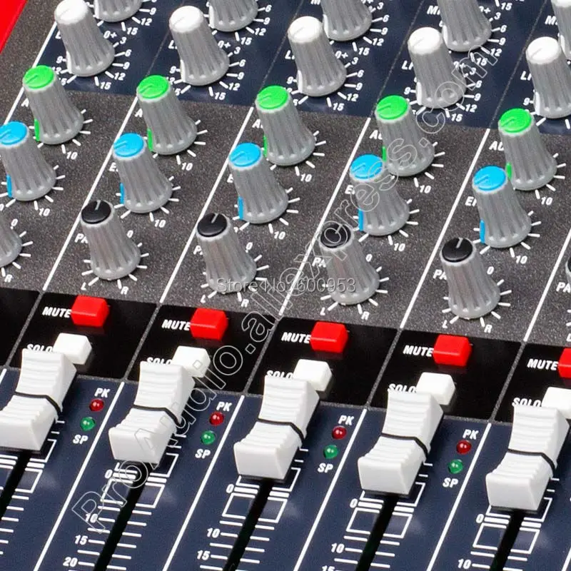 MICWL Bluetooth Professional 8 Channel Microphone Mixing Console Mixer stage studio solution
