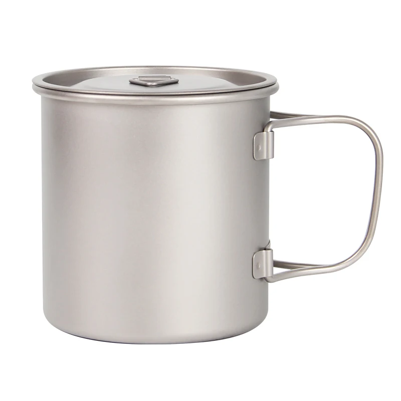 Keith Ti3201 300 ml de taza al aire libre vajilla Camping viajar mango plegable taza