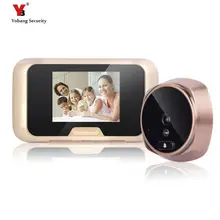 Yobang безопасности " ЖК-экран глазок дверной зритель камера DVR камера Видео дверной глазок домашний дверной звонок глазок с ИК ночного видения