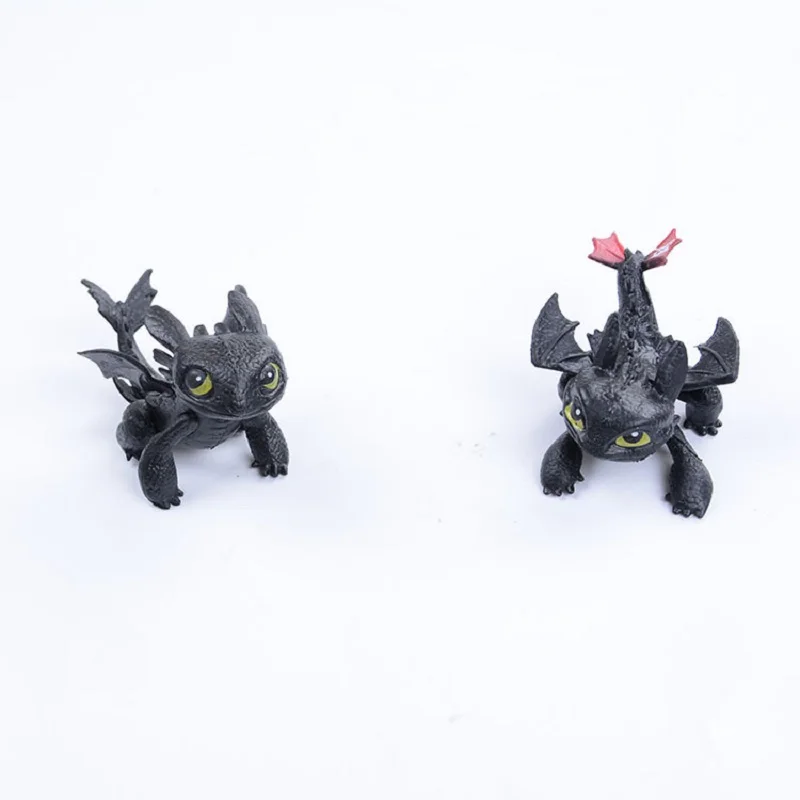 

1Pc How to Train Your Dragon 2 Figure Toy Toothless Anime Action Figure Toyless Toothless Toys for Children Boys Birthday Gifts