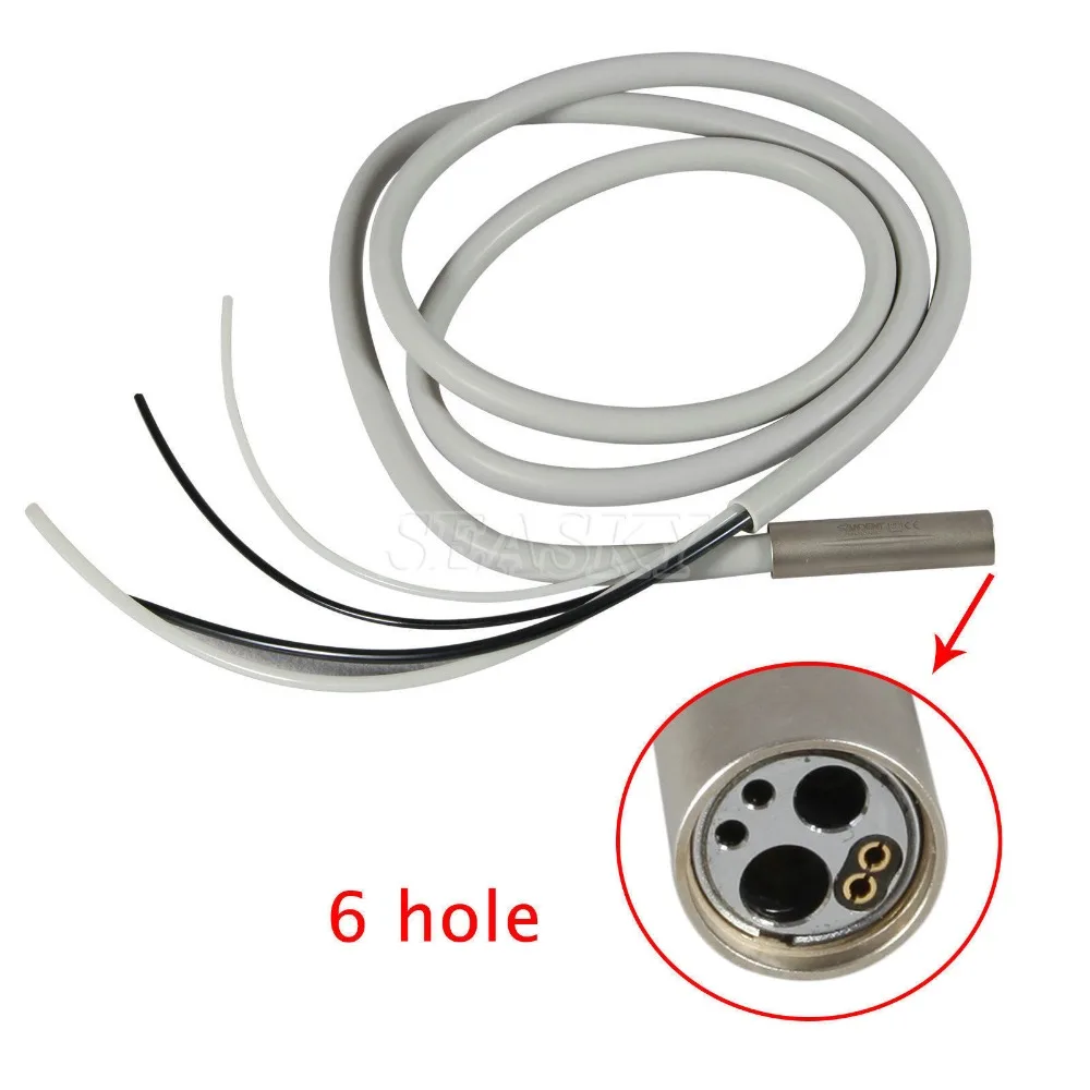 

Dental 6 Hole Silicone Hose Tube Tubing E generator F/ Fiber Optic Handpiece
