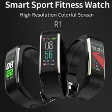 Bluetooth шагомер браслет с функцией сердечного ритма водонепроницаемый сенсорный экран Bluetooth контроль фитнес