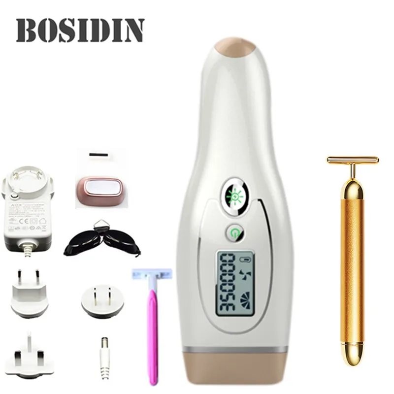 

360000 Shot 3 in 1 IPL Laser Permanent Hair Removal Machine Ice cool Epilator Depilador for Face Body Armpit Bikini Leg Underarm