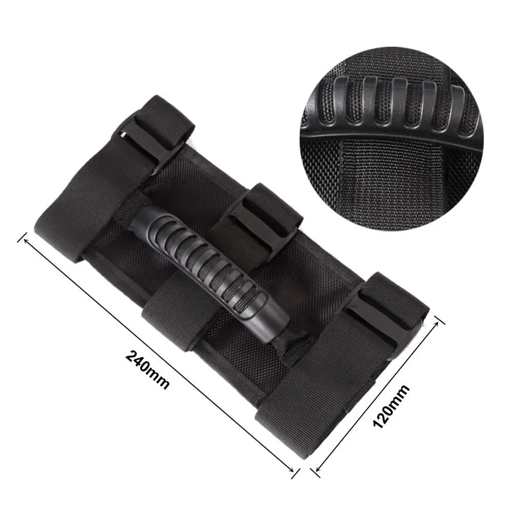 Set 1 pc Roll Bar Grab Handles 2 3 inch Roll Bar Grab Handles For Jeep Wrangler YJ TJ JK CJ Car 4x4 4WD Bar handles (3)