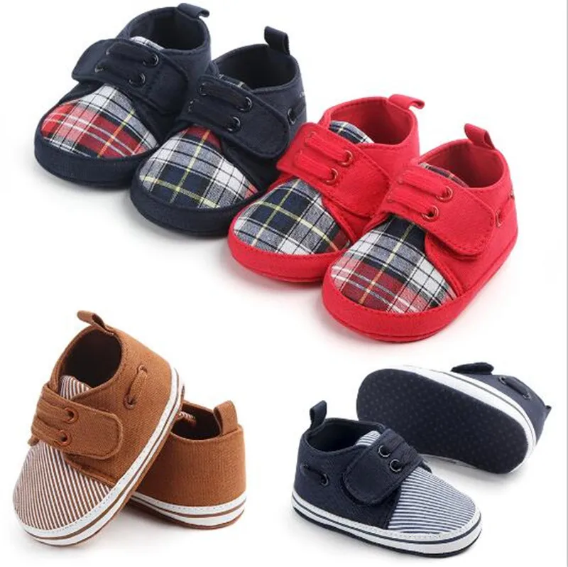 

New Baby Shoes Infants Boys Girls First Walkers Toddler Soft Sole Anti-slip Casual Shoes