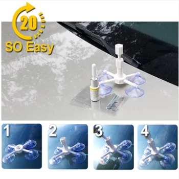 

1/Set DIY Car Glass Repair Tool Windshield Repair Kit For Suzuki Jimny The Kizashi Grand Vitara SX4 VITARA Works Accessories