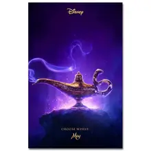 TaaWaa 2019 Hot Movie Aladdin Film Art Silk Poster 13x20 20x30 inch Prints Wall Picture for Living Room Home Decor