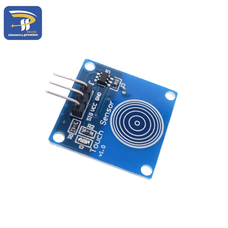 

1 channel Jog digital touch Blue Digital TTP223B Sensor Module Capacitive Touch Switch Diy Starter Kit