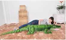 big size plush crocodile toy huge simulation crocodile gift about 200cm c5084