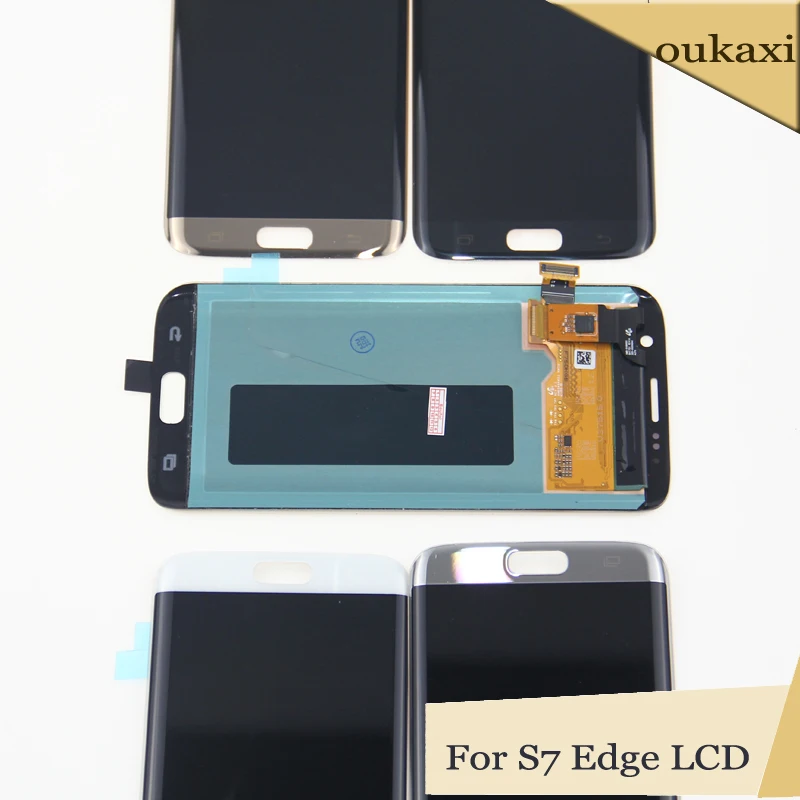 

For S7 Edge LCD for SAMSUNG Galaxy s7 edge G935 G935F LCD Display Digitizer Touch Screen+tape