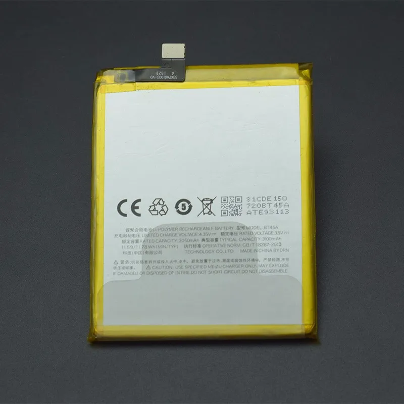 Meizu Pro 5 Battery High Quality BT45A 3050mAh Battery