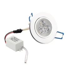 3 Вт светодиодный потолочный светильник для гостиной, офиса, отеля