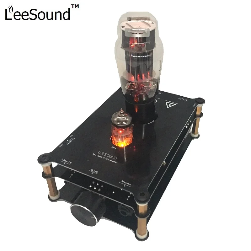 LeeSound Darkvoice 6N5P+ 6N11 вакуумный ламповый домашний аудио усилитель плата предусилителя Hifi двухканальный предусилитель класса A