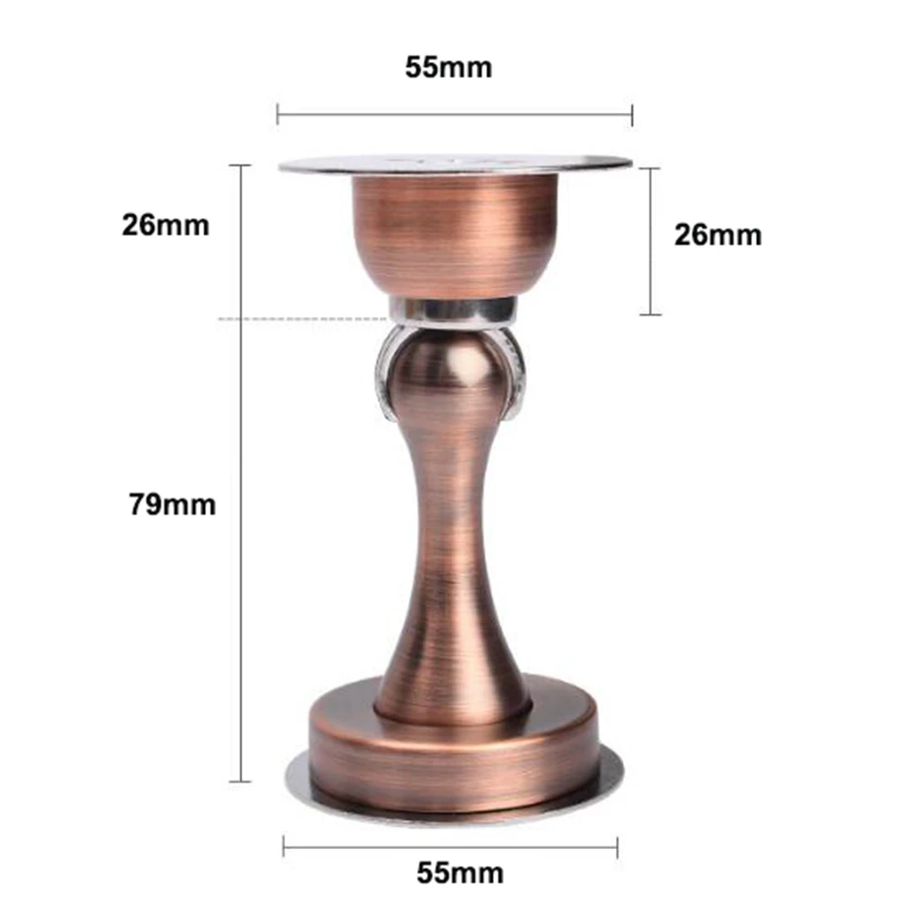Магнитный бесшумный дверной ограничитель из нержавеющей стали, домашний скрытый стикер, магнитный дверной ограничитель