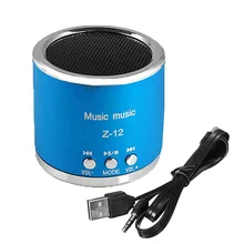 Portable Speaker Subwoofer stereo Amplifier Sound Music Support USB Micro SD TF MP3 Player FM radio For PC computer Laptop