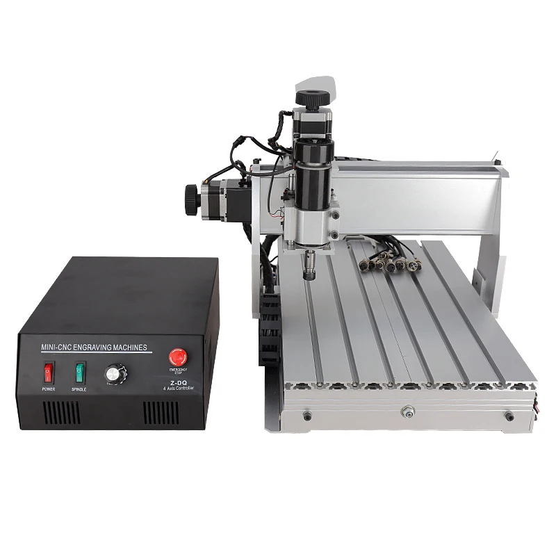 

USB CNC Router 3040 4 Axis CNC Engraver Engraving Machine Engraver For Sale (500W Spindle)
