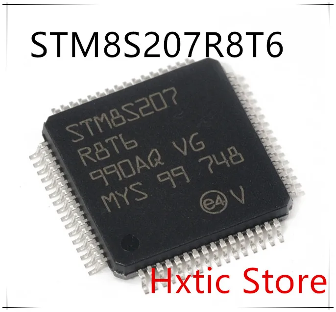 Free Shipping NEW 10PCS LOT STM8S207R8T6 STM8S207 R8T6 LQFP 64 IC