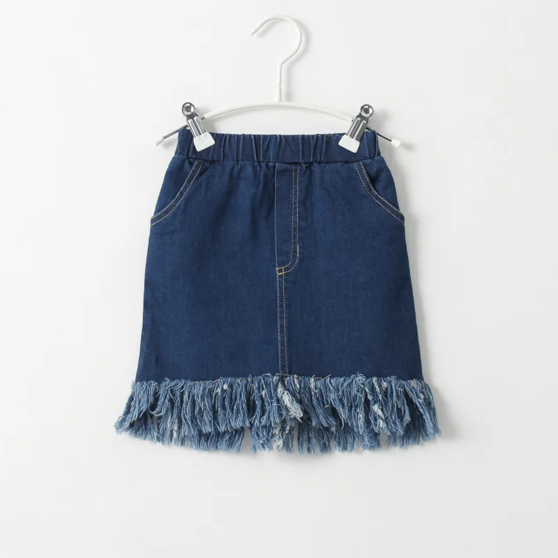 2019 summer new baby girls denim skirt children fashion beautiful