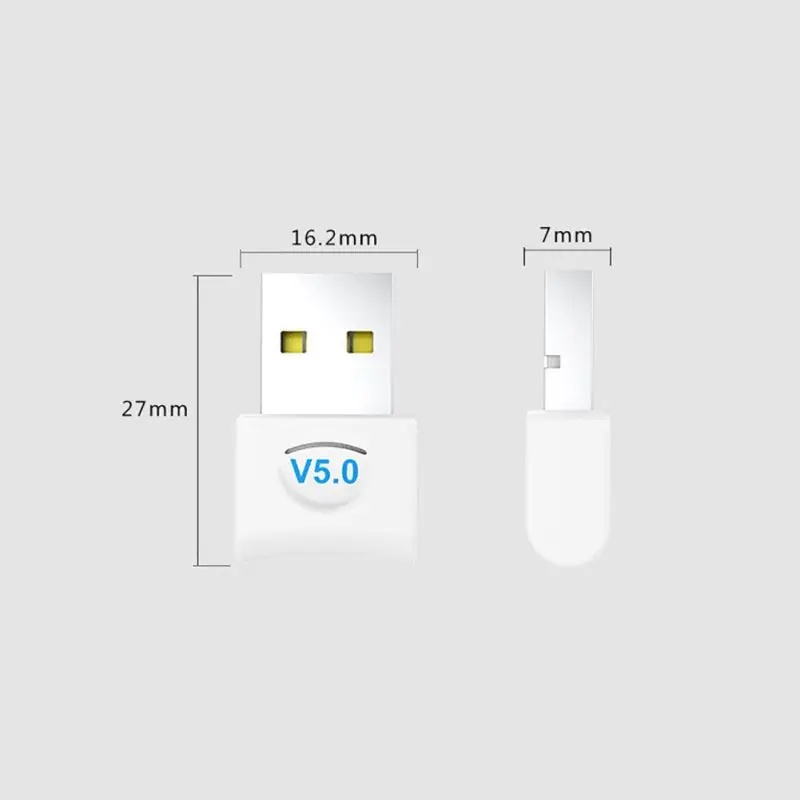 USB V5.0 Bluetooth беспроводной адаптер приемник Мини USB Bluetooth ключ 5,0 приемник для компьютера ПК