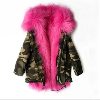 

2020 Boys Girls Winter Warm Faux Fox Fur Liner Detachable Coat Kids School Jacket Fashion Thick Snow Wear Winter Jackets Coats