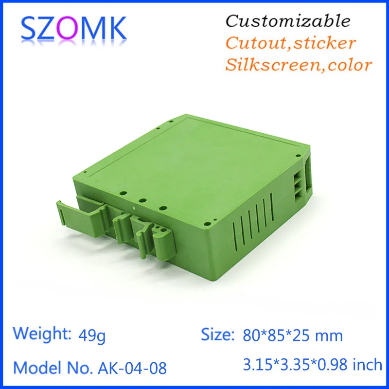 1 шт., 80*85*25 мм szomk пластиковые профиль корпус электроники блок управления цифровой пластиковой коробке для электронного проекта