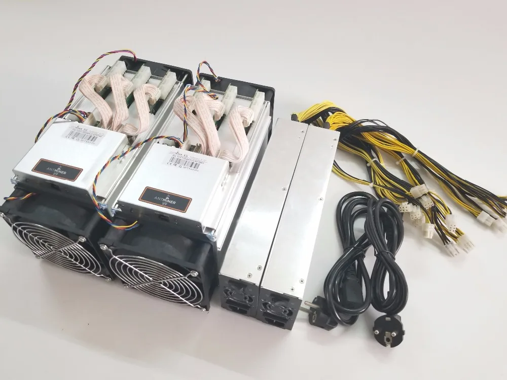 2 шт AntMiner V9 4T 4th/s с БП Bitcoin Miner Asic Miner Btc BCH Miner лучше чем AntMiner S9 S9i T9+ WhatsMiner M3 E9