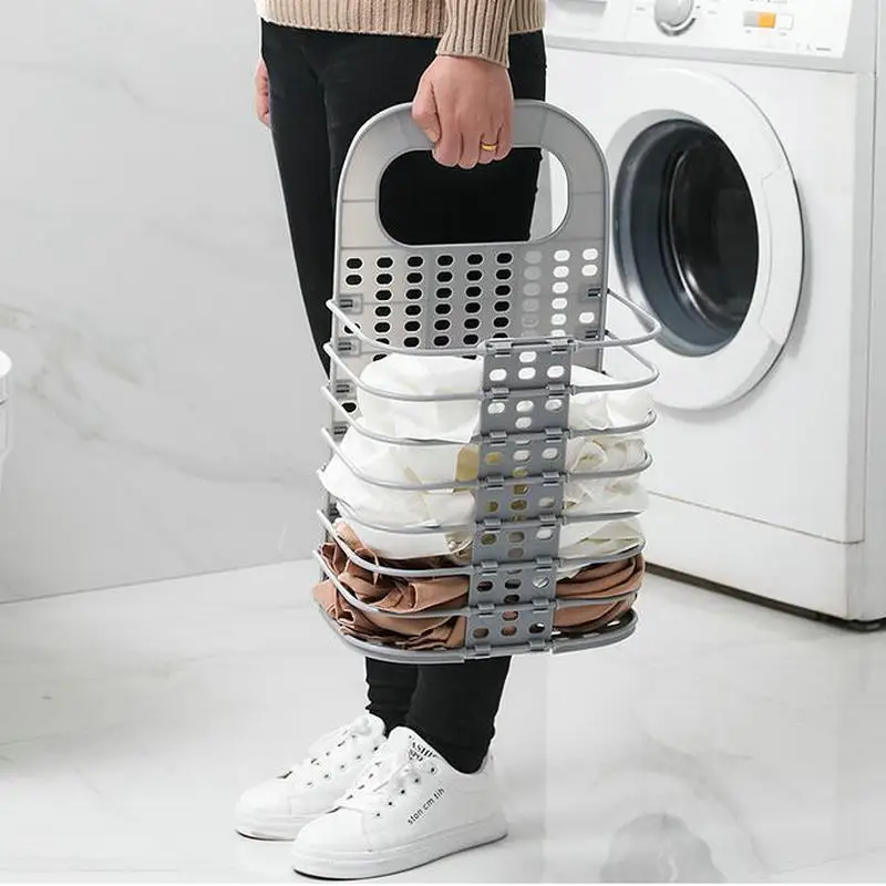المنزلية طوي الملابس سلة ثقب الشحن الملابس سلة سلة التخزين الملابس